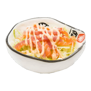 Restaurant Nagoya-gerecht-appetizers-salads-vis-salade