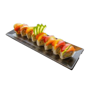 Restaurant Nagoya-gerecht-side-orders-regenboog-maki-8st